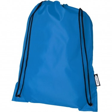 Logo trade promotional gifts picture of: Oriole RPET drawstring bag 5L
