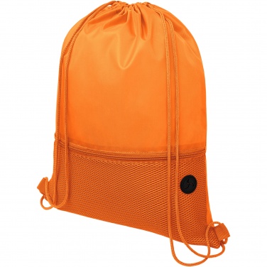 Logo trade promotional giveaway photo of: Oriole mesh drawstring bag 5L