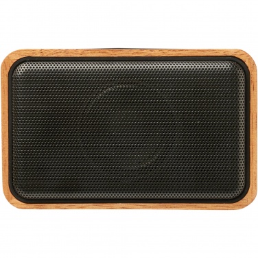 Logotrade promotional gifts photo of: Wooden 3W speaker with wireless charging pad