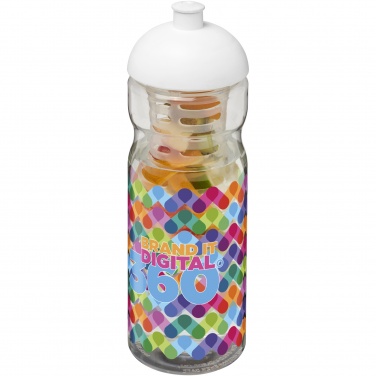 Logotrade promotional product picture of: H2O Active® Base 650 ml dome lid sport bottle & infuser