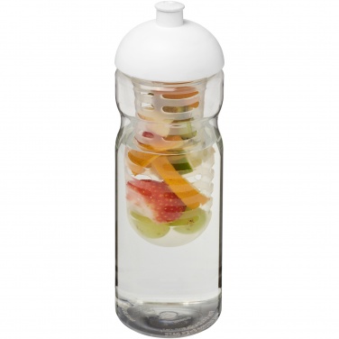 Logo trade promotional gift photo of: H2O Active® Base 650 ml dome lid sport bottle & infuser