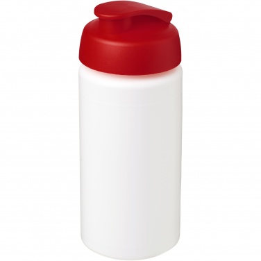 Logo trade promotional giveaways image of: Baseline® Plus grip 500 ml flip lid sport bottle