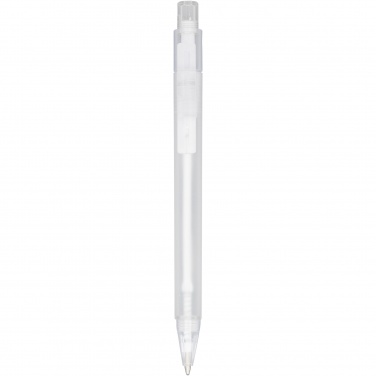 Logo trade promotional product photo of: Calypso frosted ballpoint pen