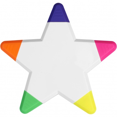 Logo trade promotional giveaways image of: Solvig star highlighter