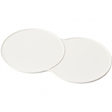 Logo trade promotional merchandise photo of: Sidekick plastic coaster
