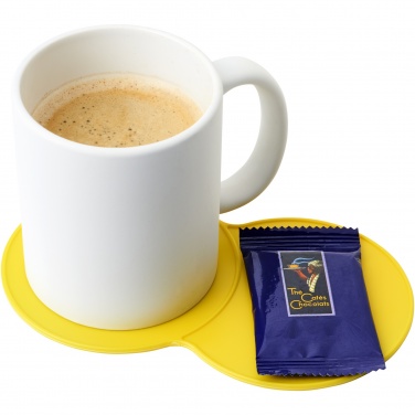 Logotrade promotional product image of: Sidekick plastic coaster