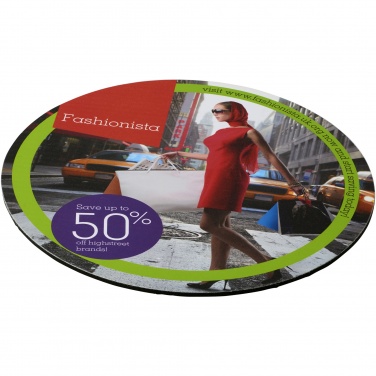 Logo trade promotional gift photo of: Q-Mat® round mouse mat