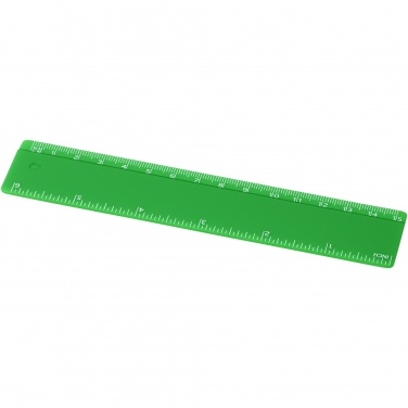 Logotrade promotional product image of: Renzo 15 cm plastic ruler