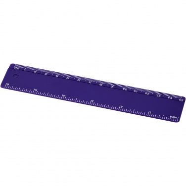 Logo trade corporate gift photo of: Renzo 15 cm plastic ruler
