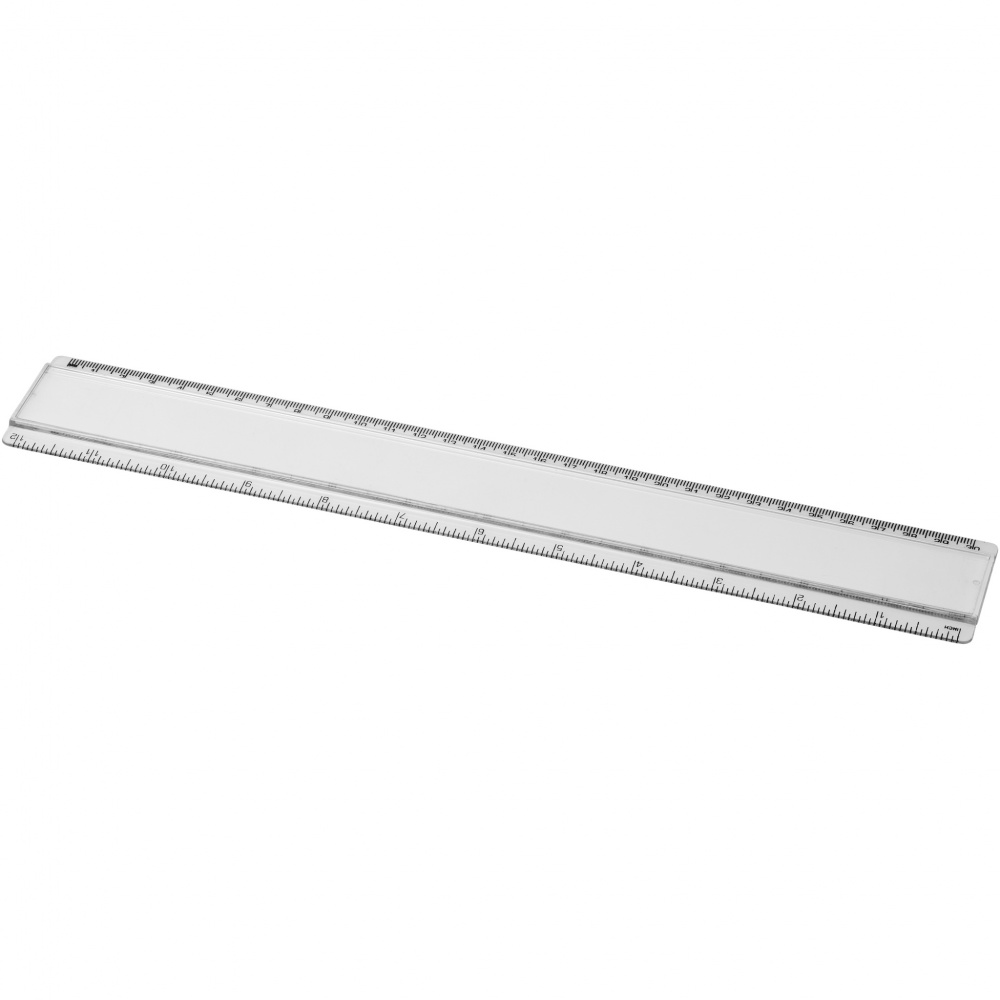 Logotrade promotional giveaway picture of: Ellison 30 cm plastic insert ruler