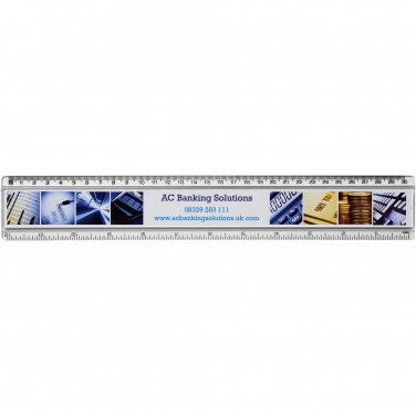 Logotrade promotional gifts photo of: Ellison 30 cm plastic insert ruler