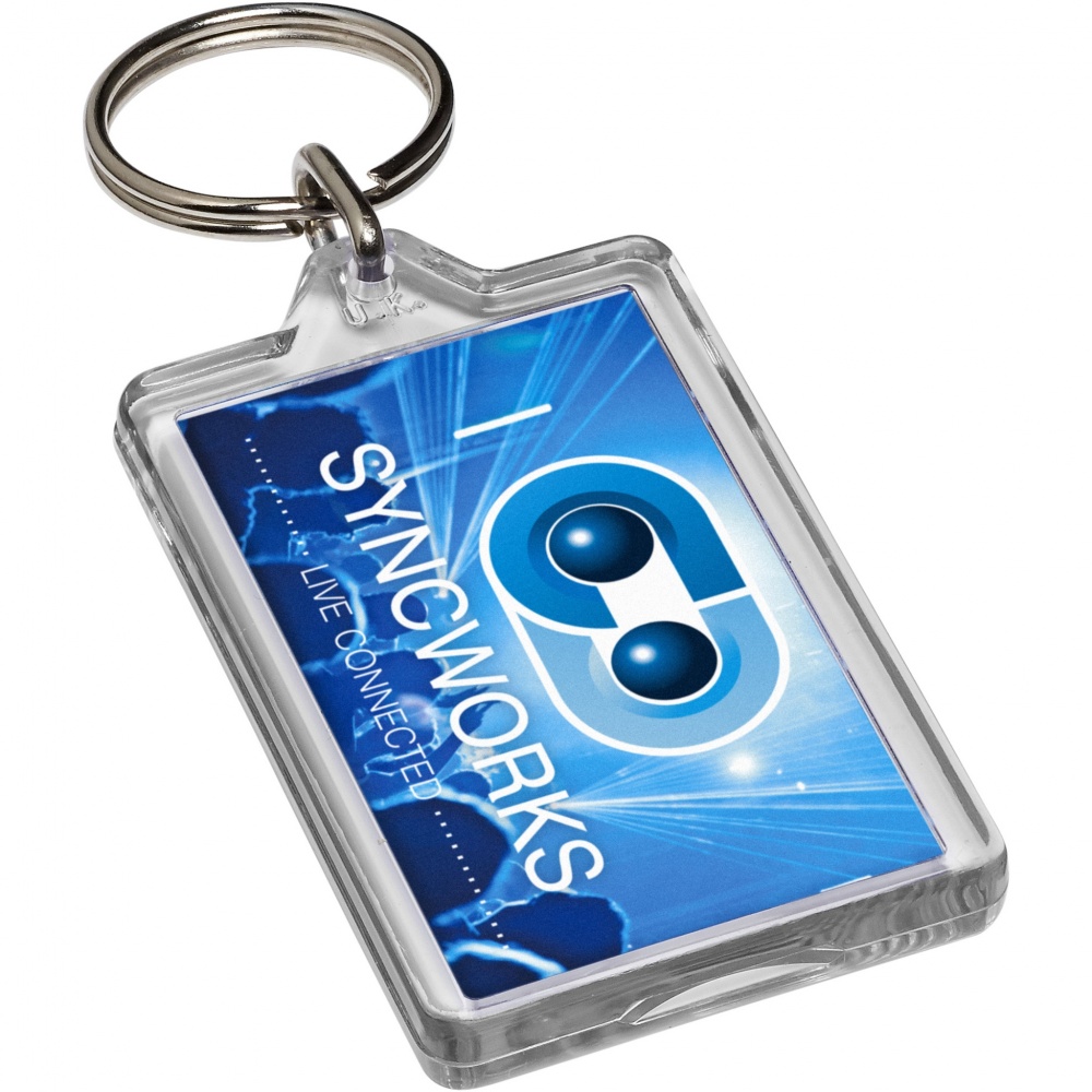 Logo trade promotional items picture of: Luken G1 reopenable keychain