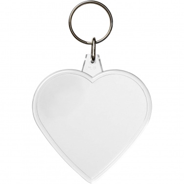 Logotrade business gift image of: Combo heart-shaped keychain