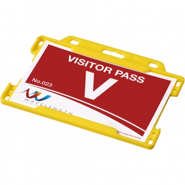 Logotrade promotional giveaway image of: Vega plastic card holder