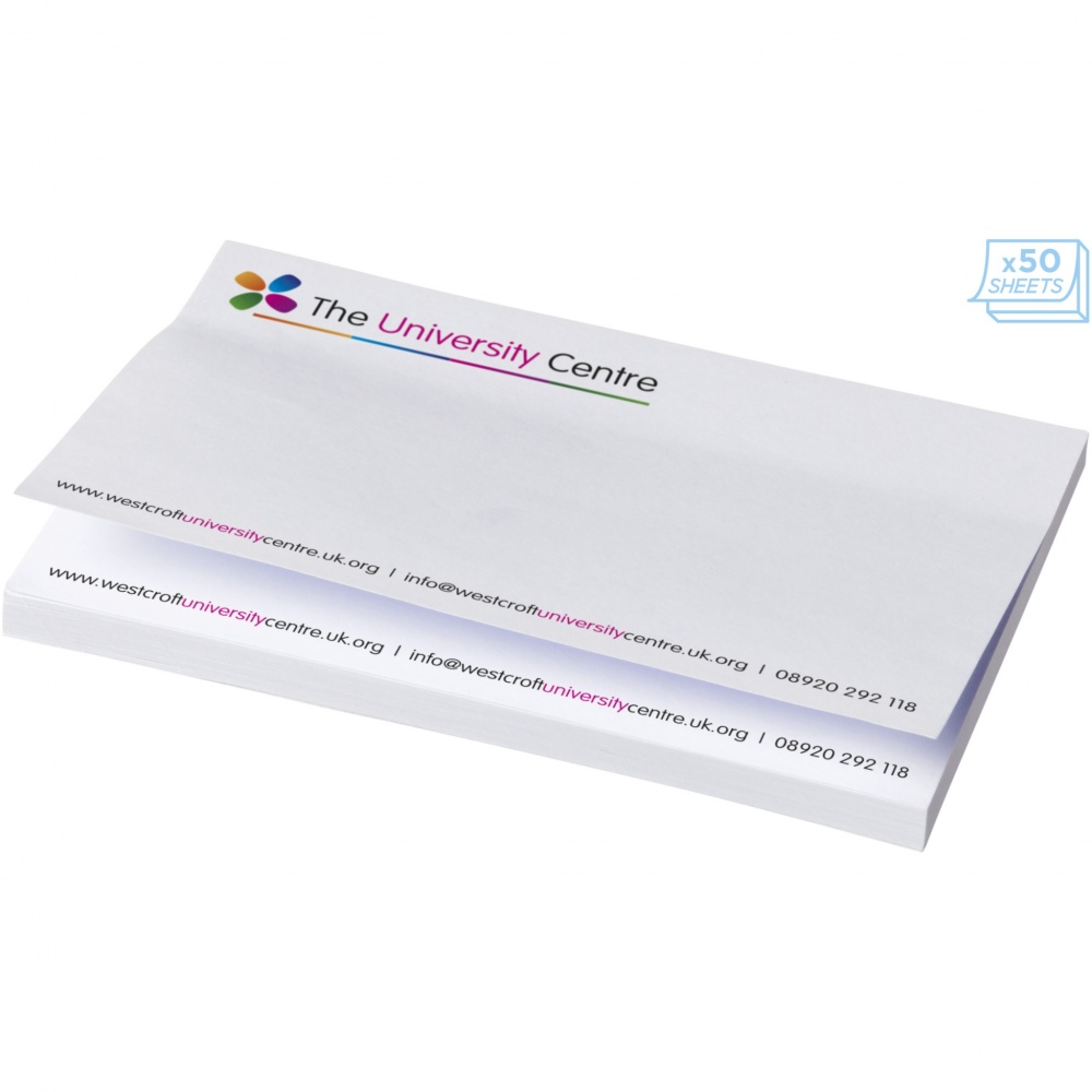 Logo trade promotional items image of: Sticky-Mate® sticky notes 150x100mm