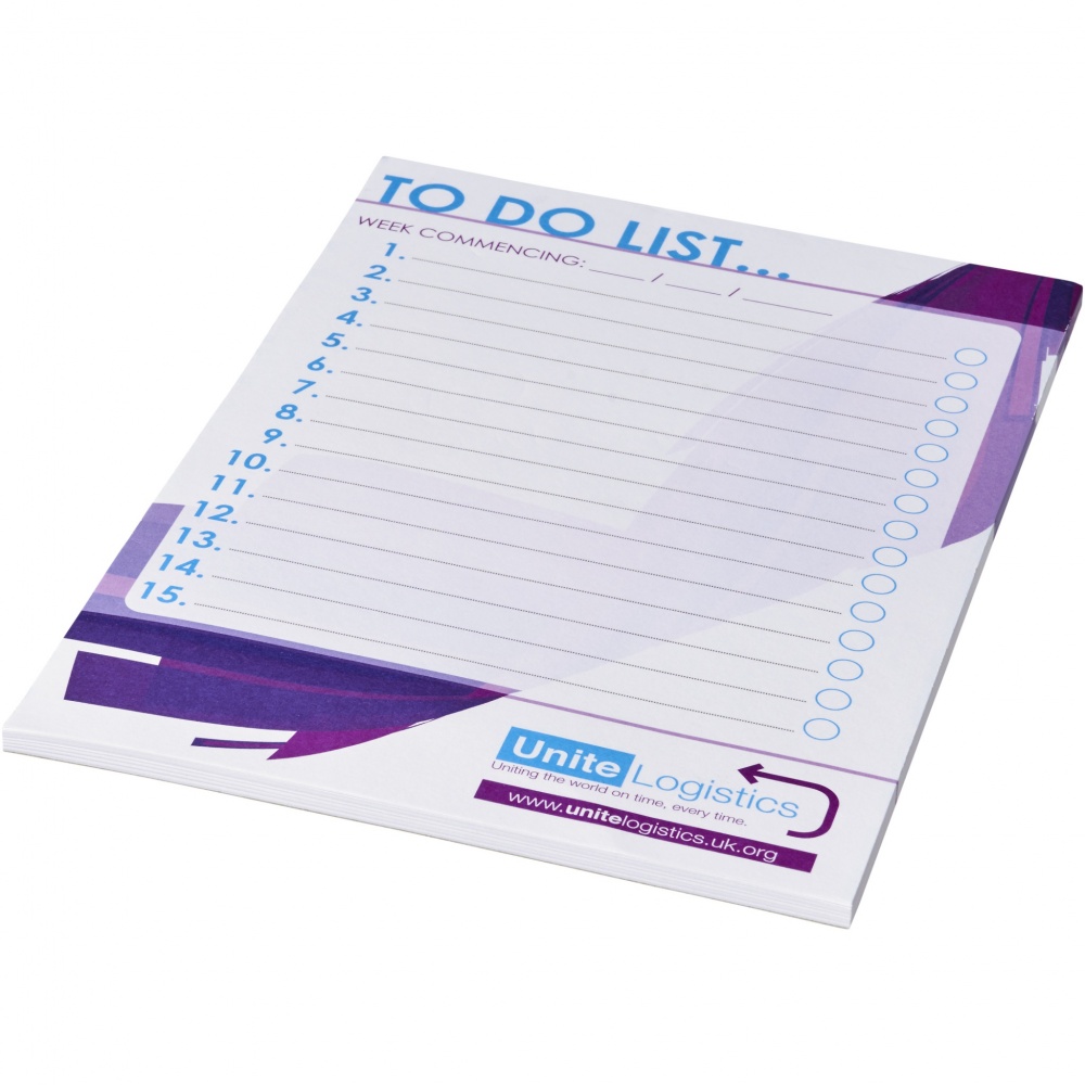 Logo trade advertising products picture of: Desk-Mate® A5 notepad