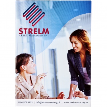 Logo trade corporate gifts picture of: Desk-Mate® A5 notepad wrap over cover