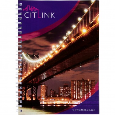 Logotrade promotional gift image of: Desk-Mate® A5 spiral notebook