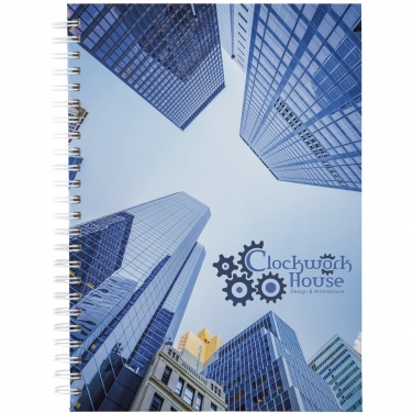 Logo trade corporate gift photo of: Wire-o A5 notebook hard cover