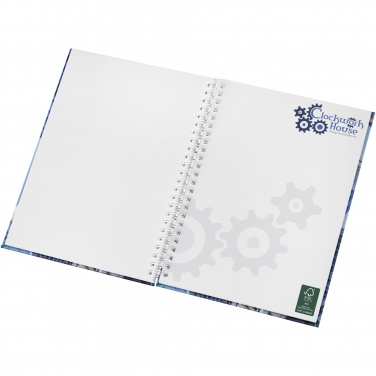 Logotrade promotional merchandise photo of: Wire-o A5 notebook hard cover