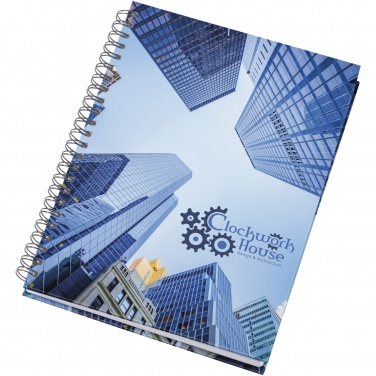 Logotrade promotional products photo of: Wire-o A5 notebook hard cover