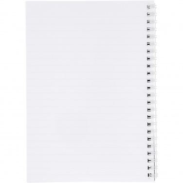 Logo trade promotional merchandise image of: Desk-Mate® A5 notebook synthetic cover