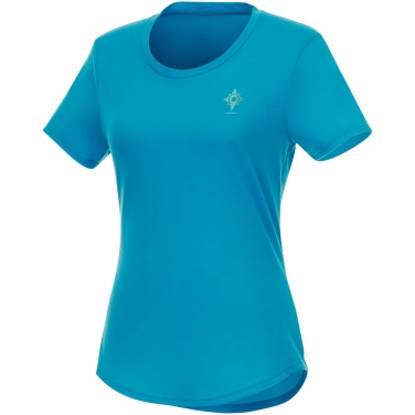 Logo trade promotional giveaway photo of: Jade short sleeve women's GRS recycled t-shirt