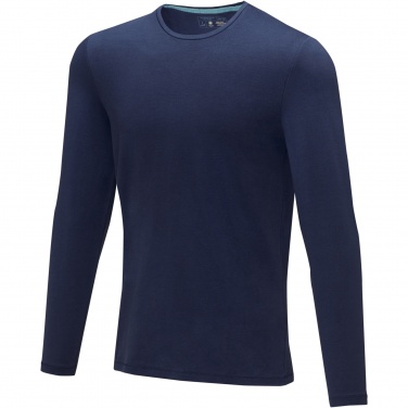 Logo trade promotional item photo of: Ponoka long sleeve men's organic t-shirt