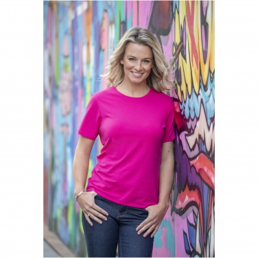 Logo trade promotional giveaways picture of: Balfour short sleeve women's organic t-shirt