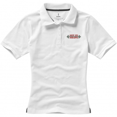Logo trade promotional gifts image of: Calgary short sleeve women's polo