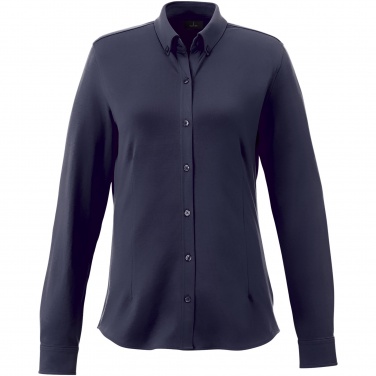 Logo trade promotional item photo of: Bigelow long sleeve women's pique shirt