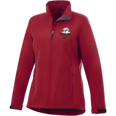 Logo trade advertising products picture of: Maxson women's softshell jacket