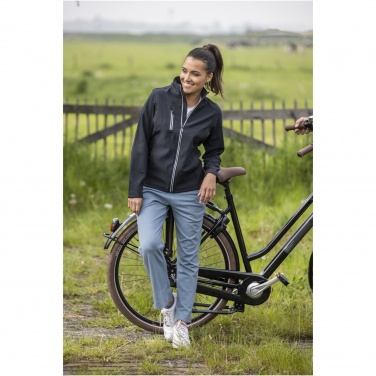 Logo trade promotional giveaways image of: Orion women's softshell jacket