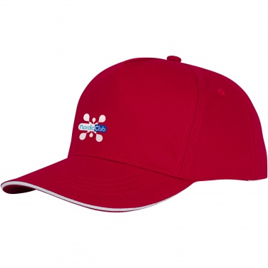Logotrade promotional giveaways photo of: Ceto 5 panel sandwich cap