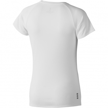 Logo trade promotional gift photo of: Niagara short sleeve women's cool fit t-shirt