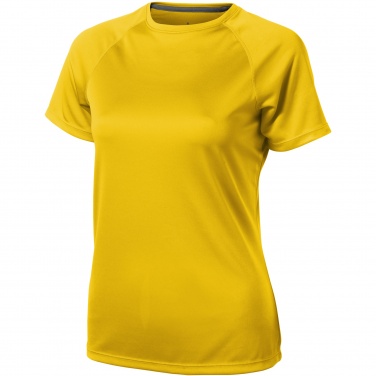 Logo trade promotional merchandise photo of: Niagara short sleeve women's cool fit t-shirt