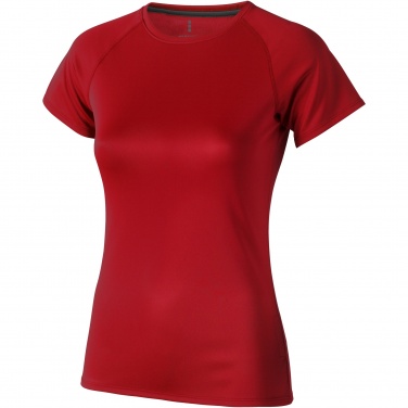 Logotrade promotional giveaway image of: Niagara short sleeve women's cool fit t-shirt