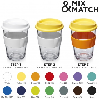 Logo trade promotional gift photo of: Americano® Cortado 300 ml tumbler with grip