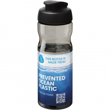 Logo trade promotional gifts picture of: H2O Active® Eco Base 650 ml flip lid sport bottle