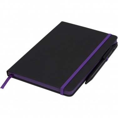 Logo trade promotional gifts picture of: Noir Edge medium notebook