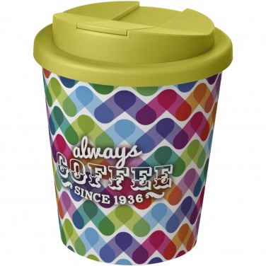 Logo trade advertising product photo of: Brite-Americano® Espresso 250 ml tumbler with spill-proof lid