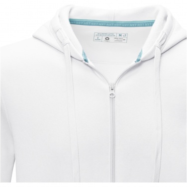 Logo trade advertising products picture of: Ruby men’s organic recycled full zip hoodie