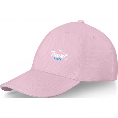 Logotrade promotional item image of: Darton 6 panel sandwich cap