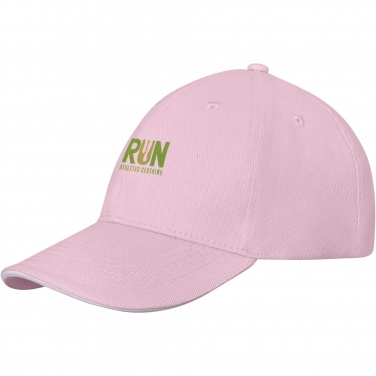 Logo trade promotional giveaway photo of: Darton 6 panel sandwich cap
