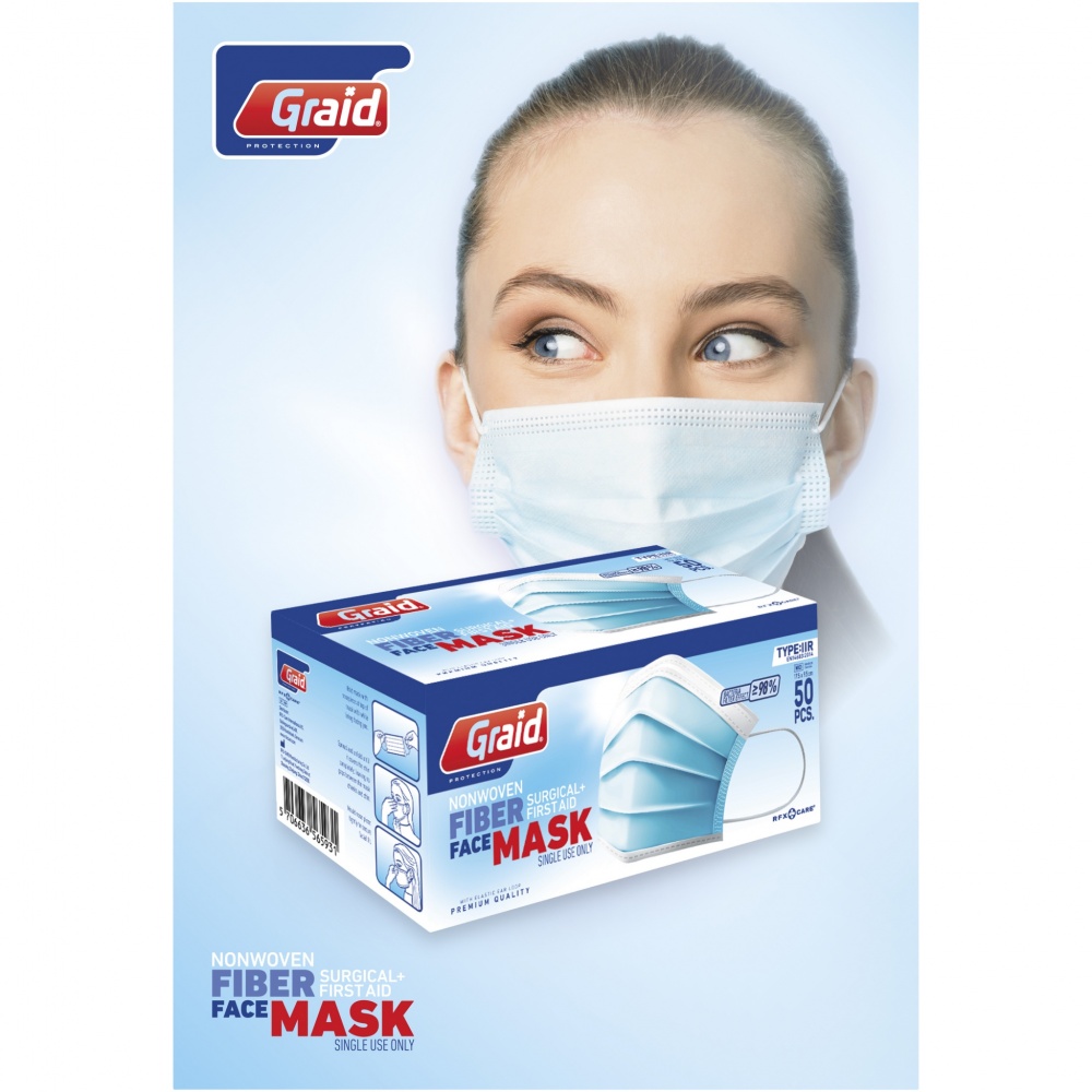 Logotrade promotional item picture of: Moore type IIR face mask