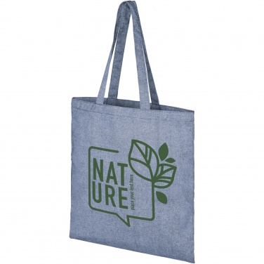 Logo trade promotional item photo of: Pheebs 210 g/m² recycled tote bag 7L