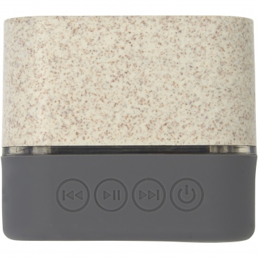 Logotrade business gifts photo of: Aira wheat straw Bluetooth® speaker