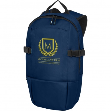 Logo trade promotional merchandise photo of: Baikal 15" GRS RPET laptop backpack 8L