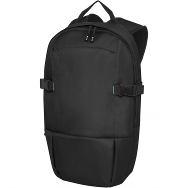 Logo trade promotional products image of: Baikal 15" GRS RPET laptop backpack 8L