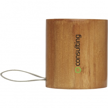 Logo trade promotional product photo of: Lako bamboo Bluetooth® speaker 